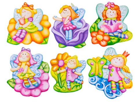 Kreatywny Zestaw Stwórz Magnes, Odlew DIY WRÓŻKI, GLITTER FAIRY Zrób To Sam Kreatywny Zestaw Stwórz Magnes, Odlew DIY WRÓŻKI, GLITTER FAIRY Zrób To Sam