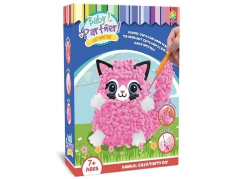 Kreatywny Zestaw Wyszywanka, Maskotka, Pluszak Do Szycia, Poduszka Do Ozdobienia DIY KOTEK Kreatywny Zestaw Wyszywanka, Maskotka, Pluszak Do Szycia, Poduszka Do Ozdobienia DIY KOTEK