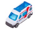 Metalowe Pojazdy Uprzywilejowane, Auta, Resoraki 6 Sztuk Zestaw 1:64 POGOTOWIE, AMBULANS Metalowe Pojazdy Uprzywilejowane, Auta, Resoraki 6 Sztuk Zestaw 1:64 POGOTOWIE, AMBULANS