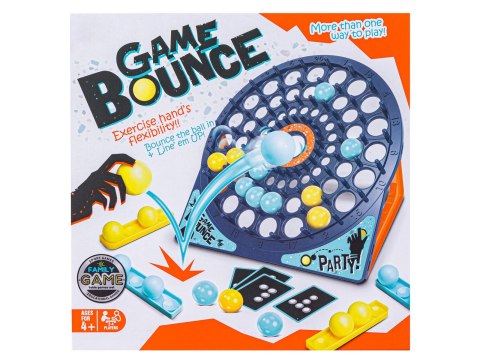 Rodzinna Gra Zręcznościowa BOUNCE GAME, Układanka, Tarcza, Karty, Piłeczki Rodzinna Gra Zręcznościowa BOUNCE GAME, Układanka, Tarcza, Karty, Piłeczki
