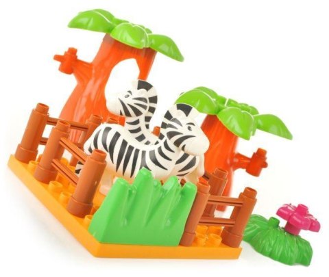 Edukacyjne Klocki - Duże ZOO - Ponad 110 Elementów Zestaw 2 Edukacyjne Klocki - Duże ZOO - Ponad 110 Elementów Zestaw 2