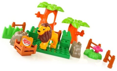 Edukacyjne Klocki - Duże ZOO - Ponad 110 Elementów Zestaw 2 Edukacyjne Klocki - Duże ZOO - Ponad 110 Elementów Zestaw 2