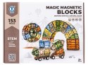 Konstrukcyjne Klocki Magnetyczne 153 Elementy Konstrukcyjne Klocki Magnetyczne 153 Elementy