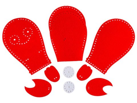 Kreatywny Zestaw Wyszywanka, Maskotka, Pluszak Do Szycia Zwierzęta Morskie KRAB Kreatywny Zestaw Wyszywanka, Maskotka, Pluszak Do Szycia Zwierzęta Morskie KRAB