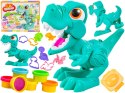Kreatywny zestaw z masą plastyczną, ciastolina DINOZAUR + akcesoria Kreatywny zestaw z masą plastyczną, ciastolina DINOZAUR + akcesoria