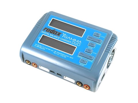 Ładowarka Redox GAMMA DUO z wbudowanym zasilaczem Ładowarka Redox GAMMA DUO z wbudowanym zasilaczem