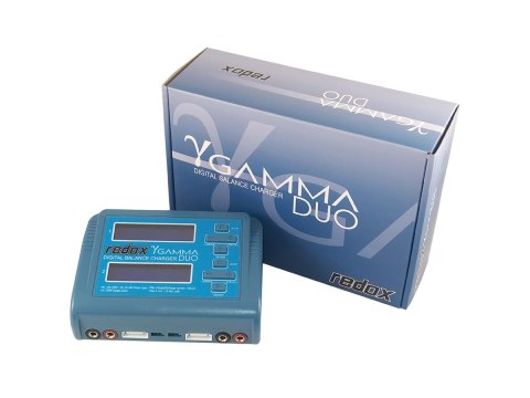 Ładowarka Redox GAMMA DUO z wbudowanym zasilaczem Ładowarka Redox GAMMA DUO z wbudowanym zasilaczem
