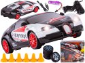 Samochód Do Driftu, Auto RC Drift 1:24 2,4 GHz 4WD CZARNO-BIAŁE BUGATTI Samochód Do Driftu, Auto RC Drift 1:24 2,4 GHz 4WD CZARNO-BIAŁE BUGATTI