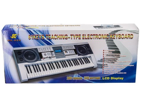 Keyboard MK-922 - duży wyświetlacz LCD, 61 klawiszy Przecena 1 Keyboard MK-922 - duży wyświetlacz LCD, 61 klawiszy Przecena 1