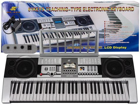 Keyboard MK-922 - duży wyświetlacz LCD, 61 klawiszy Przecena 1 Keyboard MK-922 - duży wyświetlacz LCD, 61 klawiszy Przecena 1
