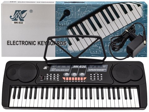 Keyboard Organy 54 Klawisze Zasilacz Mikrofon MK-632 Przecena 4 Keyboard Organy 54 Klawisze Zasilacz Mikrofon MK-632 Przecena 4