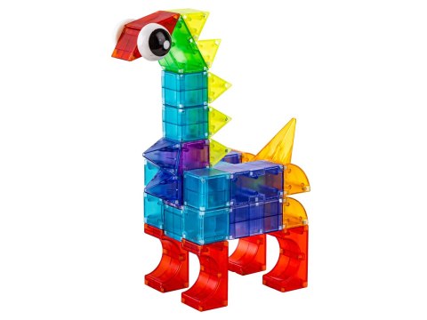 Klocki Magnetyczne, Konstrukcyjne, Świecące Elementy, Figury 3D 94 El. Klocki Magnetyczne, Konstrukcyjne, Świecące Elementy, Figury 3D 94 El.