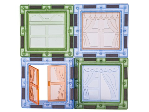 Konstrukcyjne Klocki Magnetyczne ZWIERZĘTA 82 El. Konstrukcyjne Klocki Magnetyczne ZWIERZĘTA 82 El.
