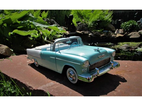 Model Plastikowy - Samochód 1955 Chevy Bel Air Convertible Model Plastikowy - Samochód 1955 Chevy Bel Air Convertible