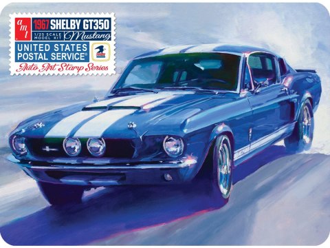 Model Plastikowy - Samochód 1967 Shelby GT350 USPS Stamp Series 1:25 - zestaw w metalboxie! Model Plastikowy - Samochód 1967 Shelby GT350 USPS Stamp Series 1:25 - zestaw w metalboxie!