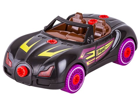 Sportowy Samochód do rozkręcania i skręcania 2w1 TUNING + Wkrętarka Sportowy Samochód do rozkręcania i skręcania 2w1 TUNING + Wkrętarka