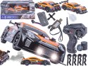 DUŻY Samochód Do Driftu Auto RC Drift 1:16 2,4 GHz PARA DYM 4WD Pomarańczowy Nissan GTR LED DUŻY Samochód Do Driftu Auto RC Drift 1:16 2,4 GHz PARA DYM 4WD Pomarańczowy Nissan GTR LED