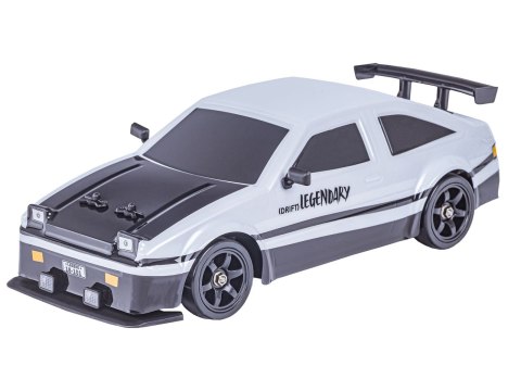 DUŻY Samochód Do Driftu Auto RC Drift 1:16 2,4 GHz PARA DYM Biała Toyota 4WD LED DUŻY Samochód Do Driftu Auto RC Drift 1:16 2,4 GHz PARA DYM Biała Toyota 4WD LED