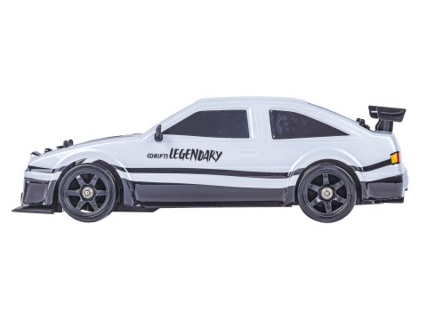DUŻY Samochód Do Driftu Auto RC Drift 1:16 2,4 GHz PARA DYM Biała Toyota 4WD LED DUŻY Samochód Do Driftu Auto RC Drift 1:16 2,4 GHz PARA DYM Biała Toyota 4WD LED