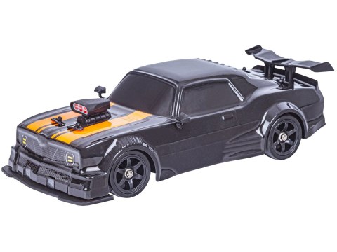 DUŻY Samochód Do Driftu Auto RC Drift 1:16 2,4 GHz PARA DYM Czarny Dodge 4WD LED DUŻY Samochód Do Driftu Auto RC Drift 1:16 2,4 GHz PARA DYM Czarny Dodge 4WD LED