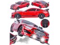 DUŻY Samochód Do Driftu Auto RC Drift 1:16 2,4 GHz PARA DYM Mustang 4WD Czerwony LED DUŻY Samochód Do Driftu Auto RC Drift 1:16 2,4 GHz PARA DYM Mustang 4WD Czerwony LED