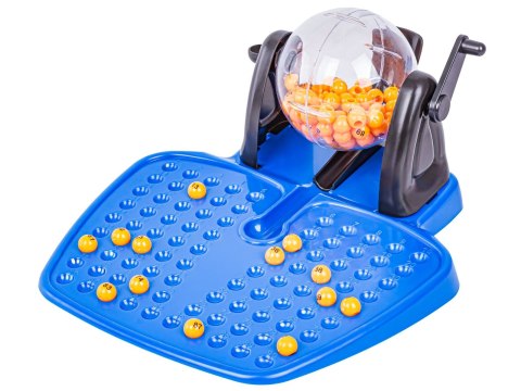 Gra Rodzinna, Towarzyska BINGO Loteria, Maszyna Losująca + Karty Gra Rodzinna, Towarzyska BINGO Loteria, Maszyna Losująca + Karty