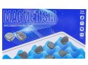 Gra Szachy Kamienie Magnetyczne Planszowa, Magnetyczna Gra Strategiczna, Magnetic Chess + Podkładka Gra Szachy Kamienie Magnetyczne Planszowa, Magnetyczna Gra Strategiczna, Magnetic Chess + Podkładka