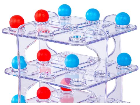 Gra logiczna TIC TAC TOE Układanka Łamigłówka, Kółko Krzyżyk 3D, 3 w Rzędzie Gra logiczna TIC TAC TOE Układanka Łamigłówka, Kółko Krzyżyk 3D, 3 w Rzędzie
