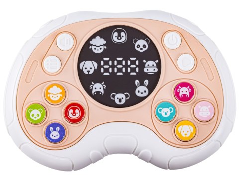 Zabawka Na Pamięć KONTROLER BEŻOWY Gamepad Edukacyjna gra dla dzieci Pad Konsola Zabawka Na Pamięć KONTROLER BEŻOWY Gamepad Edukacyjna gra dla dzieci Pad Konsola