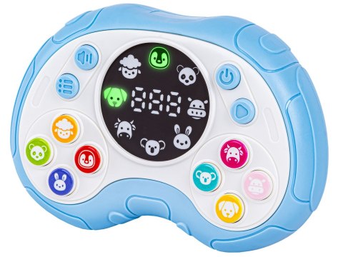 Zabawka Na Pamięć KONTROLER NIEBIESKI Gamepad Edukacyjna gra dla dzieci Pad Konsola Zabawka Na Pamięć KONTROLER NIEBIESKI Gamepad Edukacyjna gra dla dzieci Pad Konsola