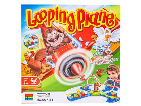 Zakręcona gra zręcznościowa "Looping Plane" Samolot, kurczaki Zakręcona gra zręcznościowa "Looping Plane" Samolot, kurczaki