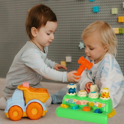 Wbijak gra zręcznościowa przebijak dinozaur wyskakujące zwierzątka Wbijak gra zręcznościowa przebijak dinozaur wyskakujące zwierzątka