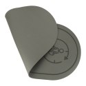 Mata fitness do ćwiczeń jogi skakania na skakance wygłuszająca antypoślizgowa 125x61,5x0,6 cm szara Mata fitness do ćwiczeń jogi skakania na skakance wygłuszająca antypoślizgowa 125x61,5x0,6 cm szara