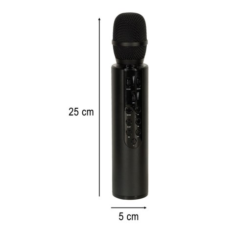 Mikrofon bezprzewodowy karaoke dla dzieci głośnik Bluetooth 2000mAh karta SD USB wysoka jakość czarny Mikrofon bezprzewodowy karaoke dla dzieci głośnik Bluetooth 2000mAh karta SD USB wysoka jakość czarny