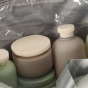 Torba podróżna bagaż podręczny do samolotu podróżna turystyczna pojemna uchwyt kieszenie 39x18x30 szara Torba podróżna bagaż podręczny do samolotu podróżna turystyczna pojemna uchwyt kieszenie 39x18x30 szara