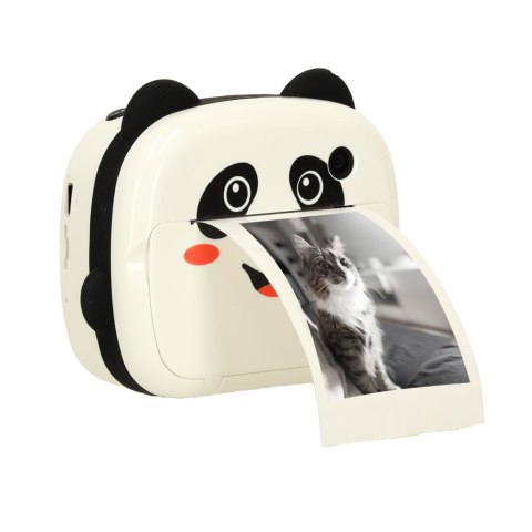Aparat fotograficzny natychmiastowy drukarka termiczna + wkłady karta 32GB panda Aparat fotograficzny natychmiastowy drukarka termiczna + wkłady karta 32GB panda