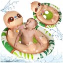 INTEX 59570 Kółko do pływania dla niemowląt koło pontonik dla dzieci dmuchany z siedziskiem leniwiec max 23kg 3-4lata