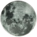 Zegar ścienny planeta księżyc z wyświetlaczem LED 32 cm szary Zegar ścienny planeta księżyc z wyświetlaczem LED 32 cm szary