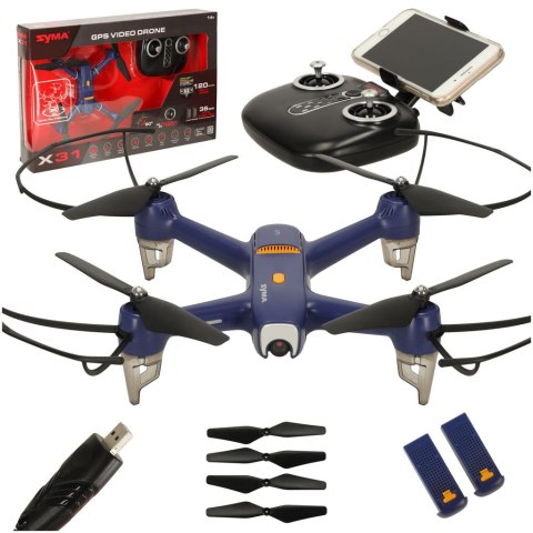 Dron RC Syma X31 kamera HD 2,4GHz GPS 5G Dron RC Syma X31 kamera HD 2,4GHz GPS 5G