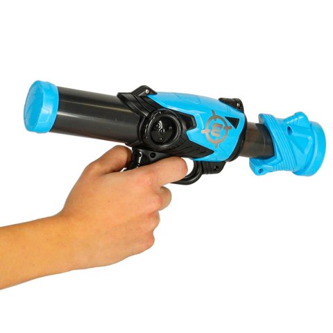 Gra zręcznościowa robot kask strzelanie do celu pistolet kulki celownik Gra zręcznościowa robot kask strzelanie do celu pistolet kulki celownik