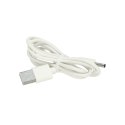 Lampka nocna dla dzieci silikonowa dotykowa miękka USB biała kotek leżący Lampka nocna dla dzieci silikonowa dotykowa miękka USB biała kotek leżący