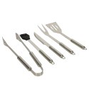 Sztućce do grilla akcesoria grillowe zestaw w etui 6 w 1 Sztućce do grilla akcesoria grillowe zestaw w etui 6 w 1