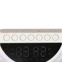 Lampka LED Gamingowa RGB głośnik ładowarka indukcyjna radio budzik zegar Lampka LED Gamingowa RGB głośnik ładowarka indukcyjna radio budzik zegar