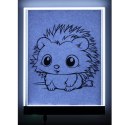Deska kreślarska tablica tablet graficzny kalka do rysowania podświetlana LED A4 Deska kreślarska tablica tablet graficzny kalka do rysowania podświetlana LED A4
