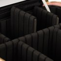 Kosmetyczka organizer na kosmetyki biżuterię kuferek z lusterkiem 10-krotne powiększenie różowy Kosmetyczka organizer na kosmetyki biżuterię kuferek z lusterkiem 10-krotne powiększenie różowy
