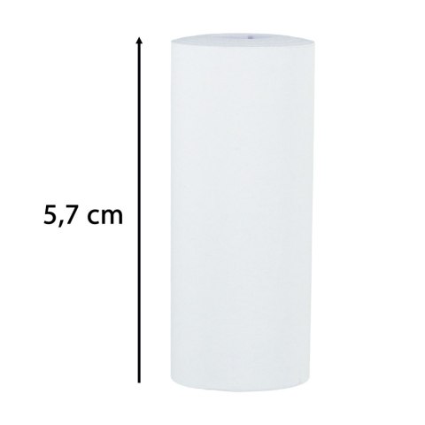 Rolki papier wkład termiczny do mini drukarki 57mm x 4,5m 5 sztuk Rolki papier wkład termiczny do mini drukarki 57mm x 4,5m 5 sztuk