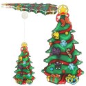 Lampki LED wisząca dekoracja okna świąteczna choinka XXL 45cm Lampki LED wisząca dekoracja okna świąteczna choinka XXL 45cm