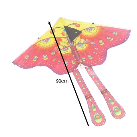 Latawiec duży 90cm motyl fioletowy Latawiec duży 90cm motyl fioletowy