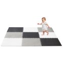 Mata edukacyjna piankowa puzzle szara 180 x 180 cm 9 elementów Mata edukacyjna piankowa puzzle szara 180 x 180 cm 9 elementów