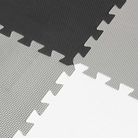 Mata edukacyjna piankowa puzzle szara 180 x 180 cm 9 elementów Mata edukacyjna piankowa puzzle szara 180 x 180 cm 9 elementów